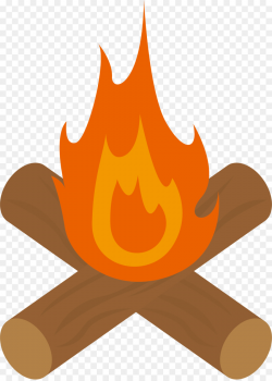 Bonfire Firewood Clip art - A bonfire of firewood png download ...