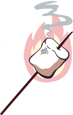 Campfire marshmallow clipart free images - WikiClipArt