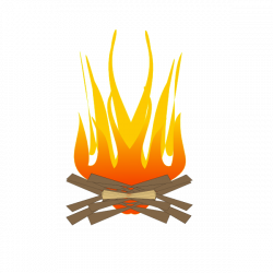 Smore Bonfire Campfire Clip art - Cartoon Fire Png png ...