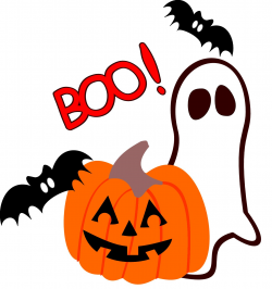 Boo Cute Halloween Clipart