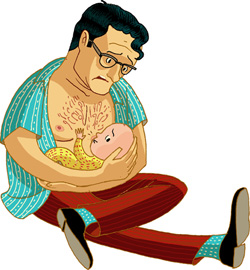 Male lactation: Can a 33-year-old guy learn to breast-feed?