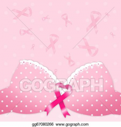 Clip Art - Breast cancer prevention. Stock Illustration gg67080266 ...