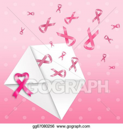 Clip Art - Breast cancer prevention. Stock Illustration gg67080256 ...