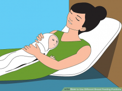 6 Ways to Use Different Breast Feeding Positions - wikiHow