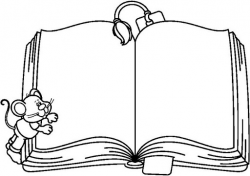 open book coloring pages - Incep.imagine-ex.co
