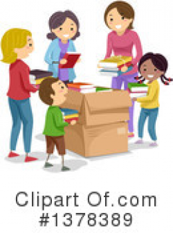 Book Drive Clipart #1 - 6 Royalty-Free (RF) Illustrations