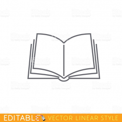 Drawing An Open Book Open Book Drawing Outline Clipart - Drawing Easy