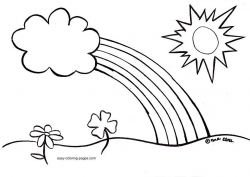 easy spring coloring pages for kids : Printable Coloring Sheet ...