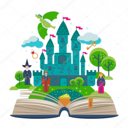 Fairy Tale Book Clipart | Free download best Fairy Tale Book ...