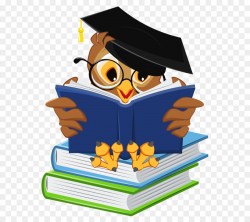 Graduation ceremony Owl Square academic cap Icon - Owl with School ...
