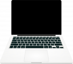 Clipart - MacBook Pro 13.5 Retina Laptop Computer