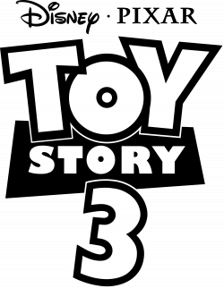 Toy Story clipart logo - Pencil and in color toy story clipart logo