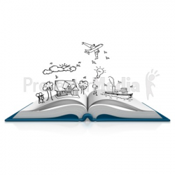 Book Dream Sketch - Presentation Clipart - Great Clipart for ...