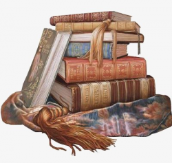 Vintage Books, Hand Painted Books, Book, Books PNG Image and Clipart ...