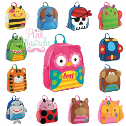 Back To School Set (Backpack, Lunchbox, and Nap Mat) – The Pink Mustache