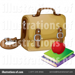 Book Bag Clipart #1118621 - Illustration by Graphics RF