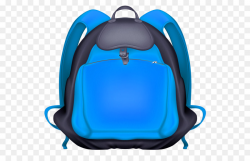 Backpack Clip art - Blue Backpack Transparent PNG Clipart png ...