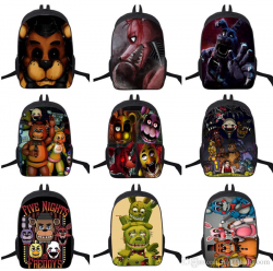 2018 16 Inch Cartoon Five Nights At Freddy'S School Bags Backpack ...
