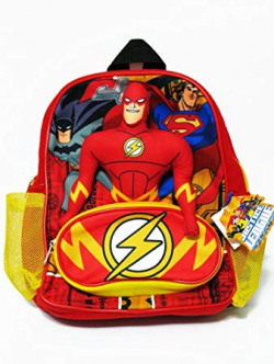 Amazon.com: The Flash Plush Red Backpack Bookbag School Bag: Baby