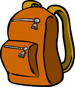 Back Pack Clipart