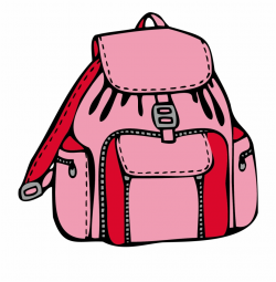 Backpack, Coloring Book, Bag, Pink, Brand Png Image ...