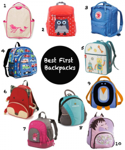 Best First Backpacks for Toddler, Preschoolers & Little Kids ...