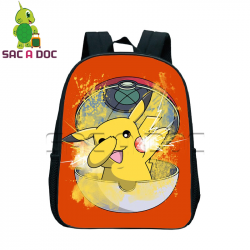Funny DAB Pokemon Backapck for Kids Boys Girls Kindergarten Backpack ...
