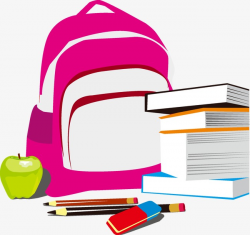 Book Bag, School Bag, Book, Pencil PNG and Vector for Free Download