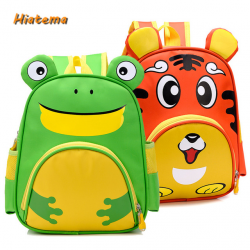 Hiatema Animal Owl Frog Design Children School Bags Cartoon Car ...