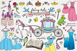Fairy Tale & Princess Clipart ~ Illustrations ~ Creative Market