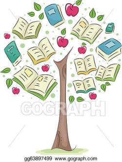 Vector Art - Tree of knowledge. EPS clipart gg63897499 - GoGraph