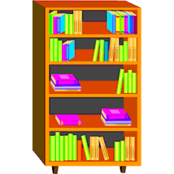 28+ Collection of Library Shelf Clipart | High quality, free ...