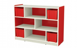 Buy Rouge Kids Storage Cabinet for Books and Toys |KidsKouch