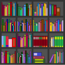 Bookcase Shelf Clip art - Make Bookshelf Cliparts png download - 555 ...