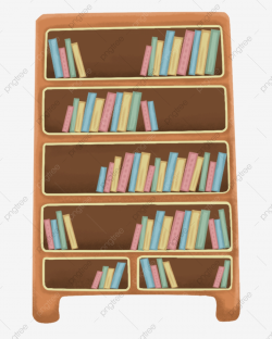 A Bookshelf For Reading Books, Reading Clipart, Book ...