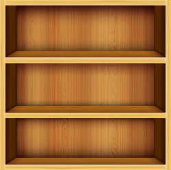 Bookshelf Empty Bookshelves Clipart Rhopenorg For Book Png Icons ...