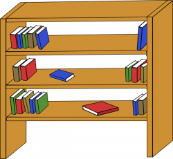 Furniture Library Shelves Books Clip Art at Clker.com - vector clip ...