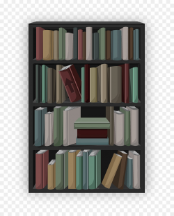 Table Bookcase Shelf Clip art - Bookshelf Cliparts png download ...