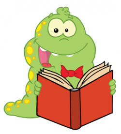 Free Bookworm Clipart Image 0521-1008-0713-0528 | Book Clipart
