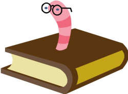 Image of Bookworm Clipart #5153, Book Worm Clip Art - Clipartoons