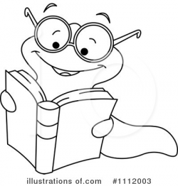 Book Worm Clipart #1112003 - Illustration by yayayoyo