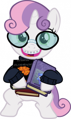 Bookworm Sweetie Belle by Magister39 on DeviantArt