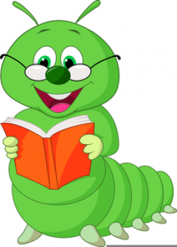 Reading Bookworm Clipart | Free Images at Clker.com - vector ...