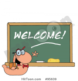 Student Clipart #95639: Student Bookworm by a Welcome Classroom ...