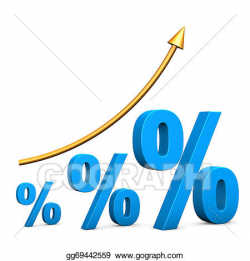 Stock Illustration - Interest boom. Clipart gg69442559 - GoGraph