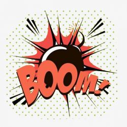 Boom, Explosion, Cartoon PNG Image and Clipart for Free Download