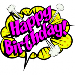 Birthday Window Cling Decorations - Birthday Party Decorations ...
