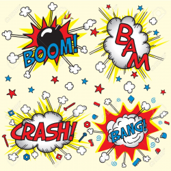 Boom Stock Vector Illustration And Royalty Free Boom Clipart ...