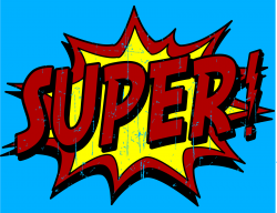 80+ Superhero Words Clipart | ClipartLook
