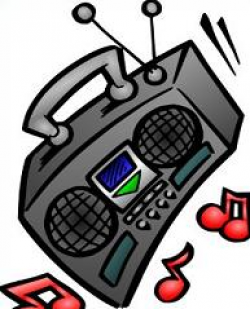 Free Boombox Clipart